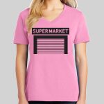 Ladies Core Cotton V Neck Tee Thumbnail
