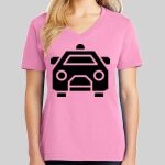 Ladies Core Cotton V Neck Tee Thumbnail