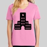 Ladies Core Cotton V Neck Tee Thumbnail