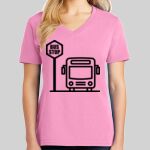 Ladies Core Cotton V Neck Tee Thumbnail