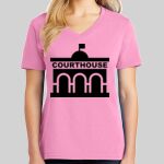 Ladies Core Cotton V Neck Tee Thumbnail