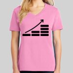 Ladies Core Cotton V Neck Tee Thumbnail