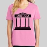 Ladies Core Cotton V Neck Tee Thumbnail