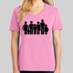 Ladies Core Cotton V Neck Tee Thumbnail