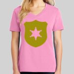 Ladies Core Cotton V Neck Tee Thumbnail