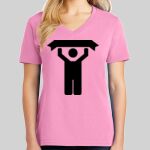 Ladies Core Cotton V Neck Tee Thumbnail