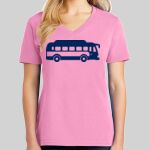 Ladies Core Cotton V Neck Tee Thumbnail