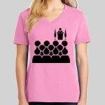 Ladies Core Cotton V Neck Tee Thumbnail