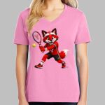 Ladies Core Cotton V Neck Tee Thumbnail