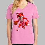 Ladies Core Cotton V Neck Tee Thumbnail