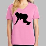 Ladies Core Cotton V Neck Tee Thumbnail