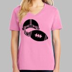 Ladies Core Cotton V Neck Tee Thumbnail