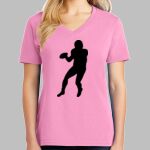 Ladies Core Cotton V Neck Tee Thumbnail