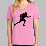 Ladies Core Cotton V Neck Tee Thumbnail