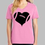 Ladies Core Cotton V Neck Tee Thumbnail