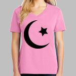 Ladies Core Cotton V Neck Tee Thumbnail