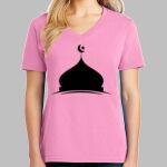 Ladies Core Cotton V Neck Tee Thumbnail