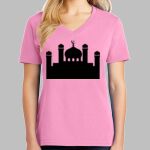 Ladies Core Cotton V Neck Tee Thumbnail