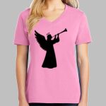 Ladies Core Cotton V Neck Tee Thumbnail