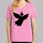 Ladies Core Cotton V Neck Tee Thumbnail
