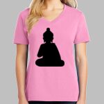 Ladies Core Cotton V Neck Tee Thumbnail