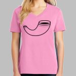 Ladies Core Cotton V Neck Tee Thumbnail