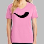 Ladies Core Cotton V Neck Tee Thumbnail