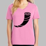 Ladies Core Cotton V Neck Tee Thumbnail