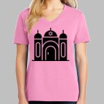 Ladies Core Cotton V Neck Tee Thumbnail