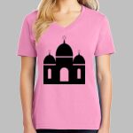 Ladies Core Cotton V Neck Tee Thumbnail