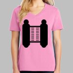 Ladies Core Cotton V Neck Tee Thumbnail