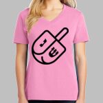Ladies Core Cotton V Neck Tee Thumbnail