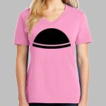 Ladies Core Cotton V Neck Tee Thumbnail