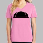 Ladies Core Cotton V Neck Tee Thumbnail