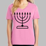 Ladies Core Cotton V Neck Tee Thumbnail