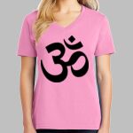 Ladies Core Cotton V Neck Tee Thumbnail