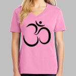 Ladies Core Cotton V Neck Tee Thumbnail
