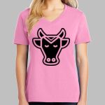 Ladies Core Cotton V Neck Tee Thumbnail