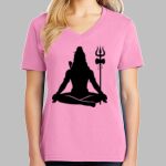 Ladies Core Cotton V Neck Tee Thumbnail