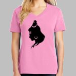Ladies Core Cotton V Neck Tee Thumbnail