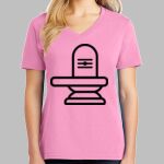 Ladies Core Cotton V Neck Tee Thumbnail