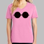 Ladies Core Cotton V Neck Tee Thumbnail