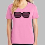 Ladies Core Cotton V Neck Tee Thumbnail