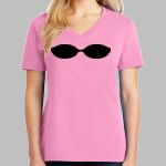 Ladies Core Cotton V Neck Tee Thumbnail