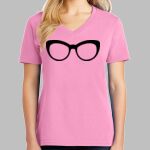 Ladies Core Cotton V Neck Tee Thumbnail