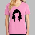 Ladies Core Cotton V Neck Tee Thumbnail