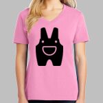 Ladies Core Cotton V Neck Tee Thumbnail