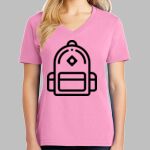 Ladies Core Cotton V Neck Tee Thumbnail
