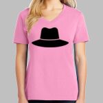 Ladies Core Cotton V Neck Tee Thumbnail