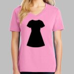 Ladies Core Cotton V Neck Tee Thumbnail